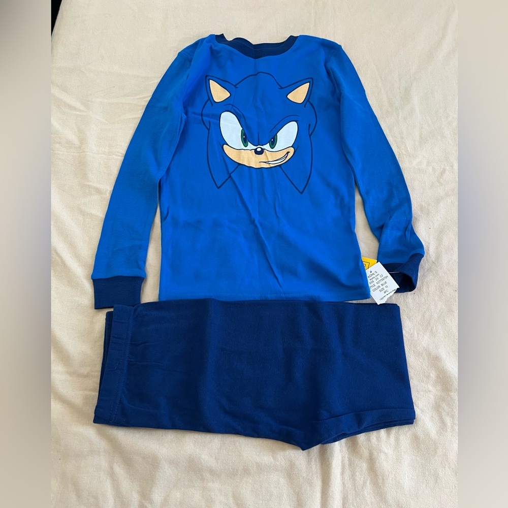 Kids Blue Character Pajama Set
